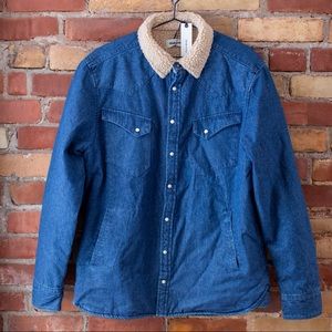 Taylor Stitch The Western Shirt Jacket in Indigo